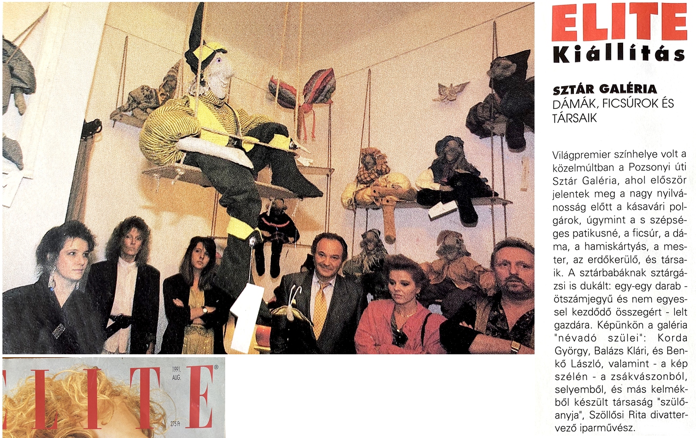 1991. Budapest, Sztár Galéria kiállítás